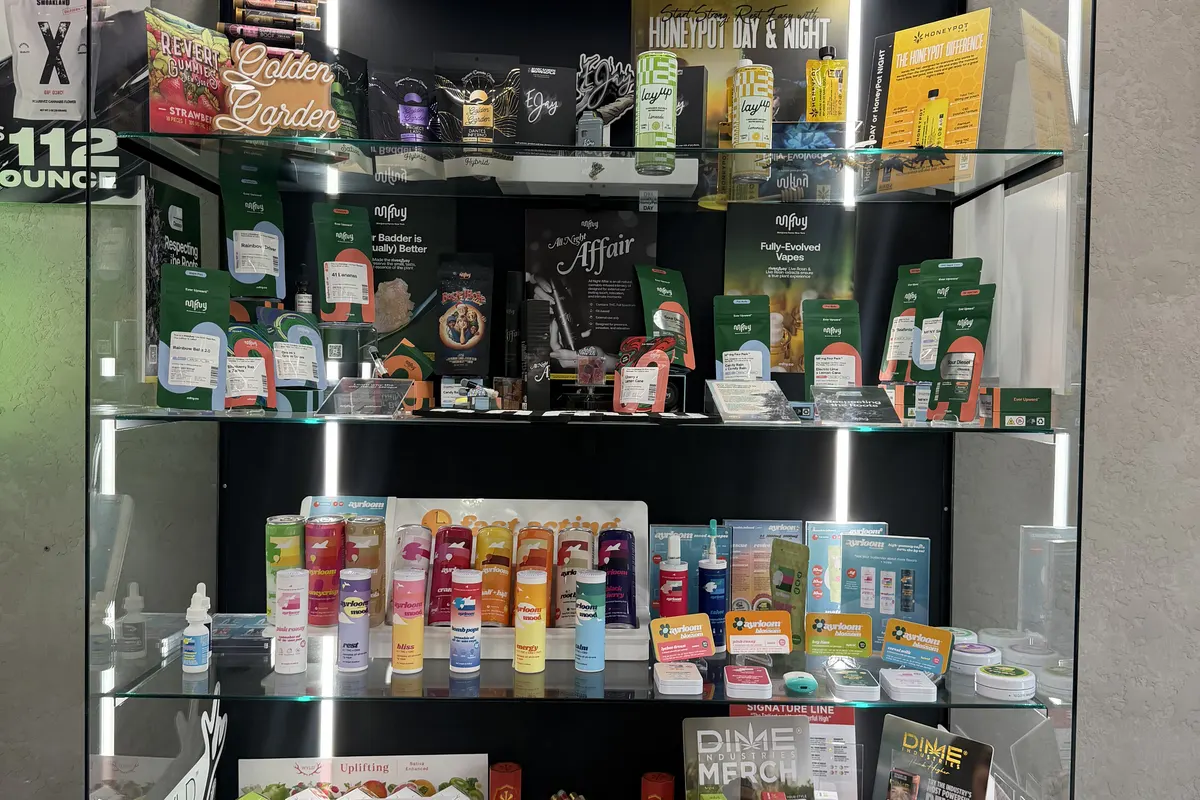 Weed edibles and flower at QCD