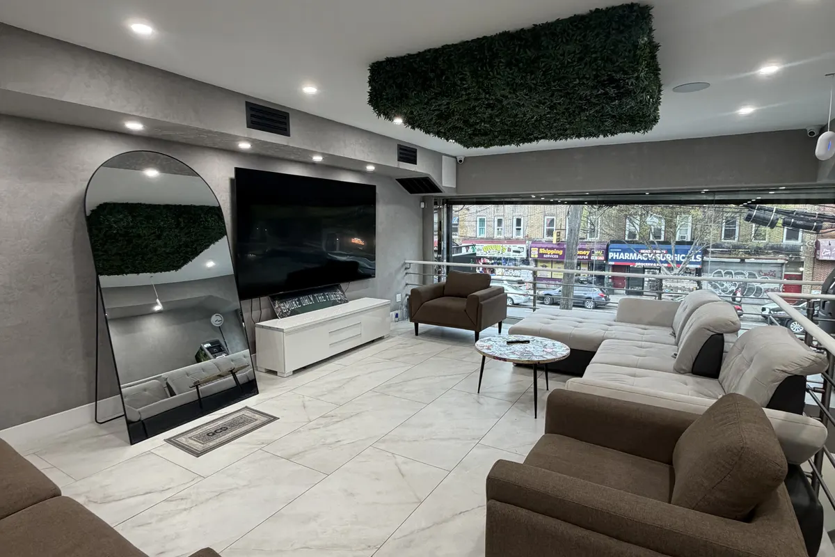 QCD lounge area
