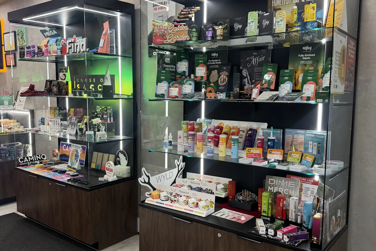 THC edibles and wellness products at QCD